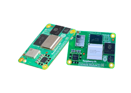 Microprocesseur Raspberry Pi Compute Module 5 (CM5) nu pour intégration dans des systèmes embarqués.