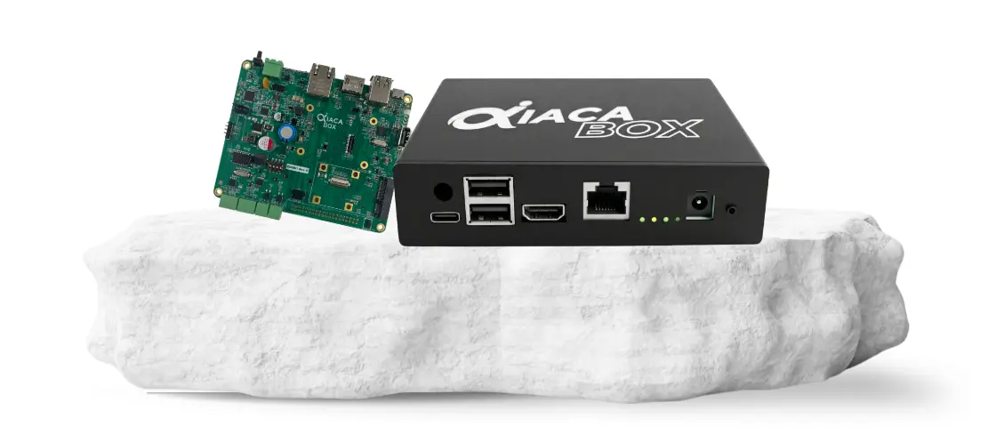 IACA Box — plateforme Linux embarquée compatible Raspberry Pi CM4 et CM5, carrier board industrielle